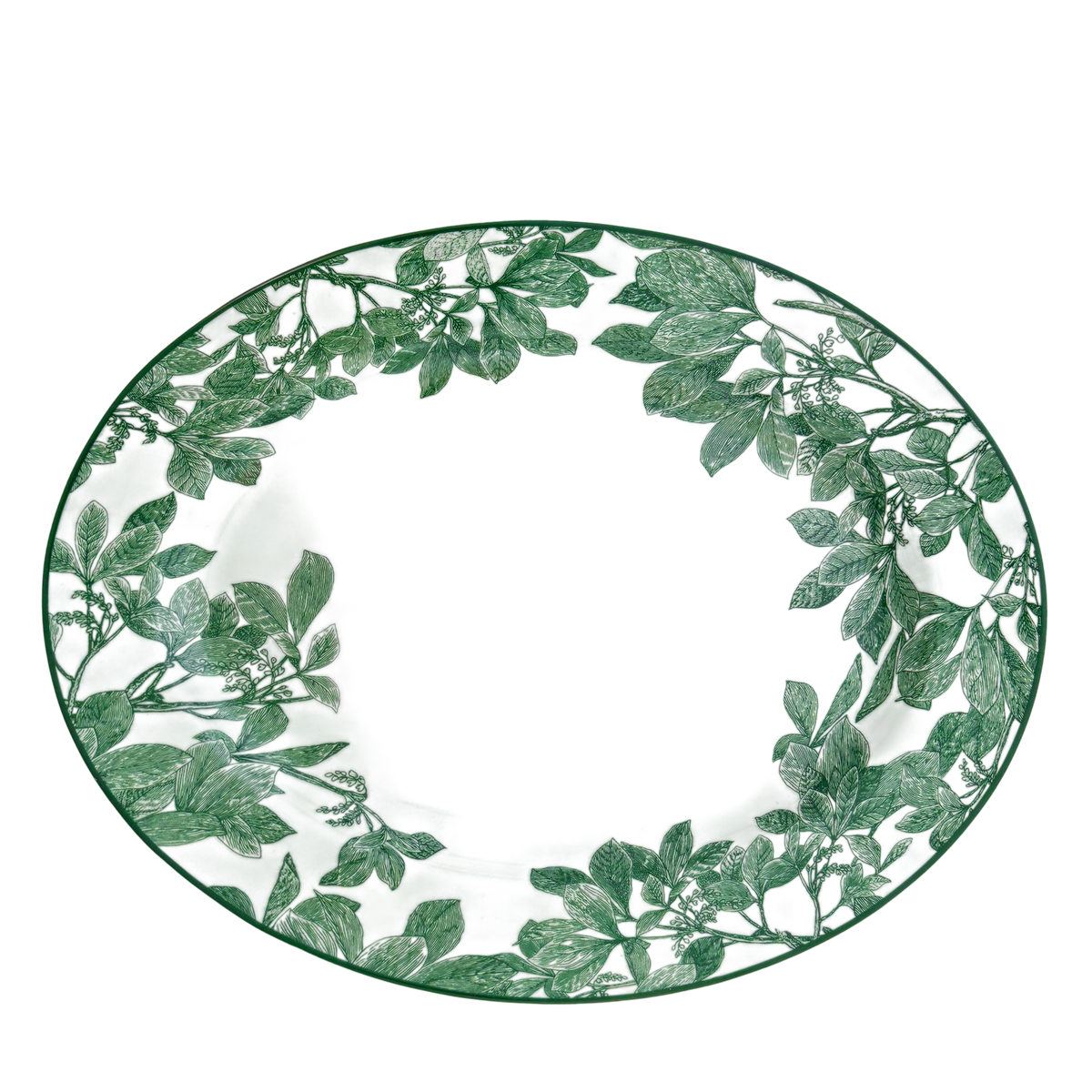Arbor Rimmed Oval Platter