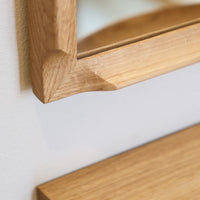 Aakjaer Arcus Mirror, Natural Oil Oak