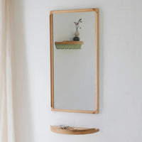 Aakjaer Arcus Mirror, Natural Oil Oak