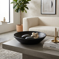 Arendal Black Mango Oversized Bowl