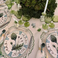 Artichoke Fine Bone China Dinner Plate (Set of 4)
