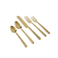 Athenian Mirrored Flatware (Set of 5)