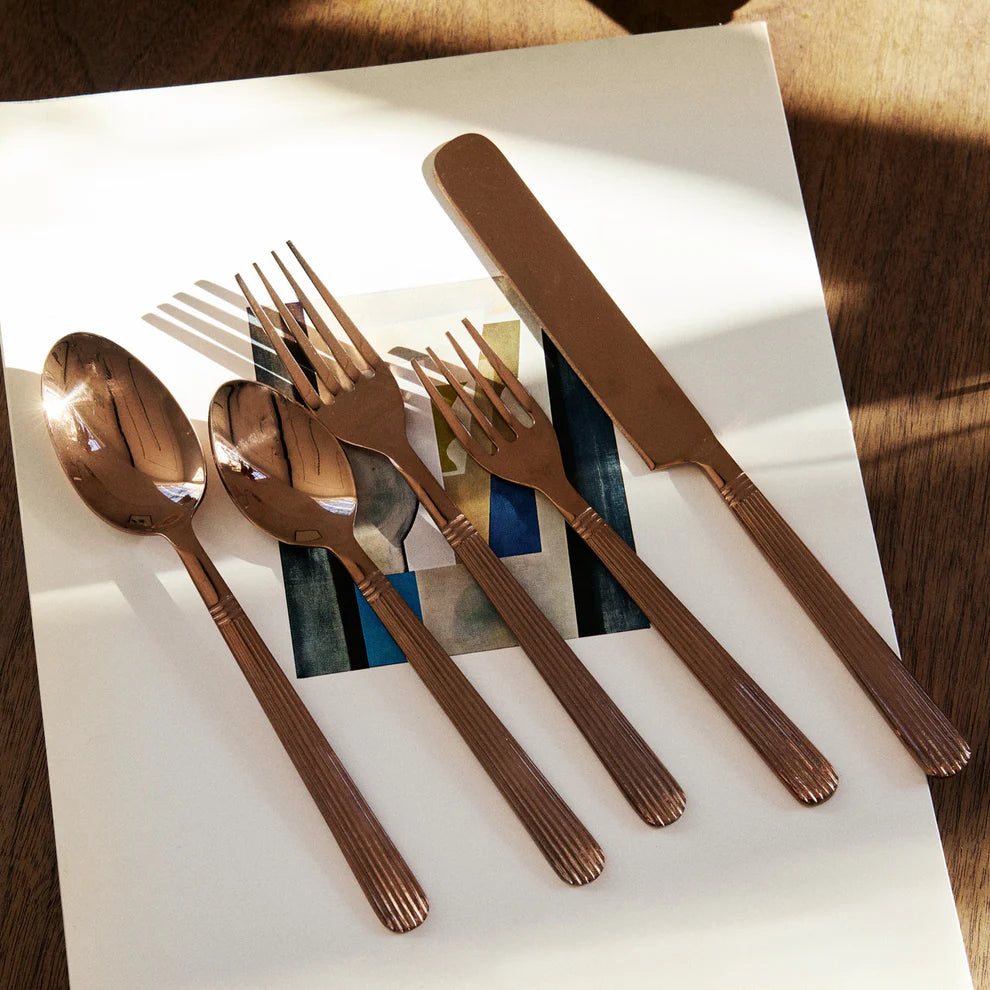 Athenian Mirrored Flatware (Set of 5)
