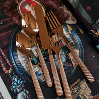 Athenian Mirrored Flatware (Set of 5)