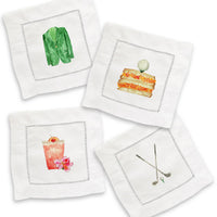 Augusta Cocktail Napkin Set