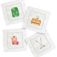 Augusta Cocktail Napkin Set