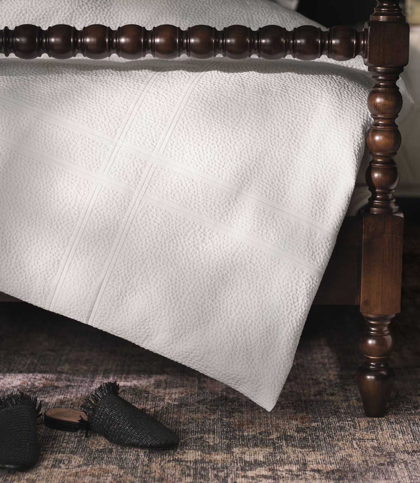 Montauk Matelassé Duvet Cover