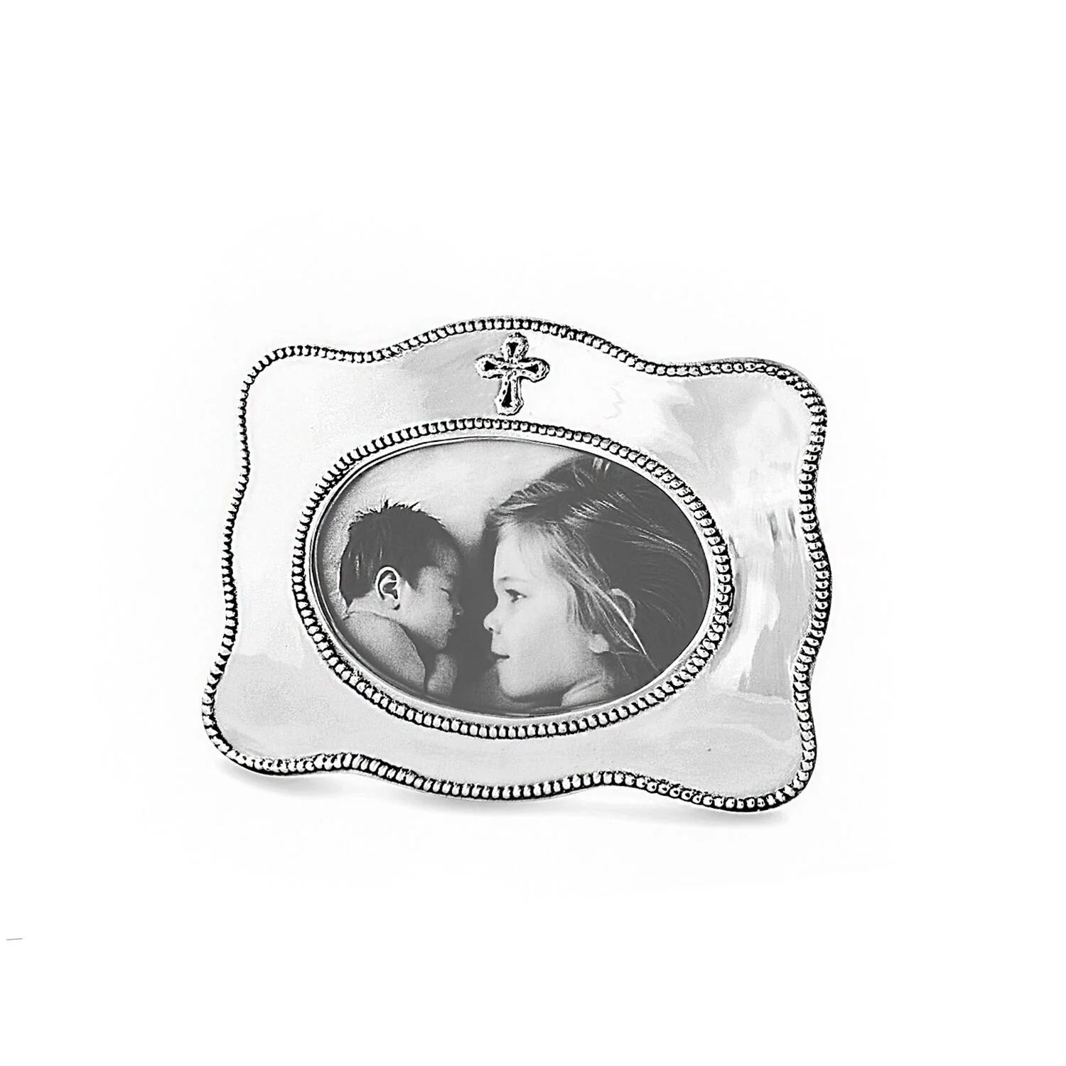 BABY Cross 4" x 6" Frame Horizontal