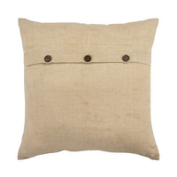 Hand Embroidered Still Life Pillow Cover 20" x 20"