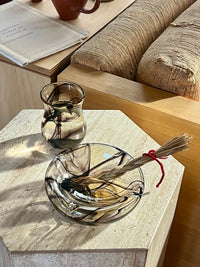 Tulip Glass in Fumé