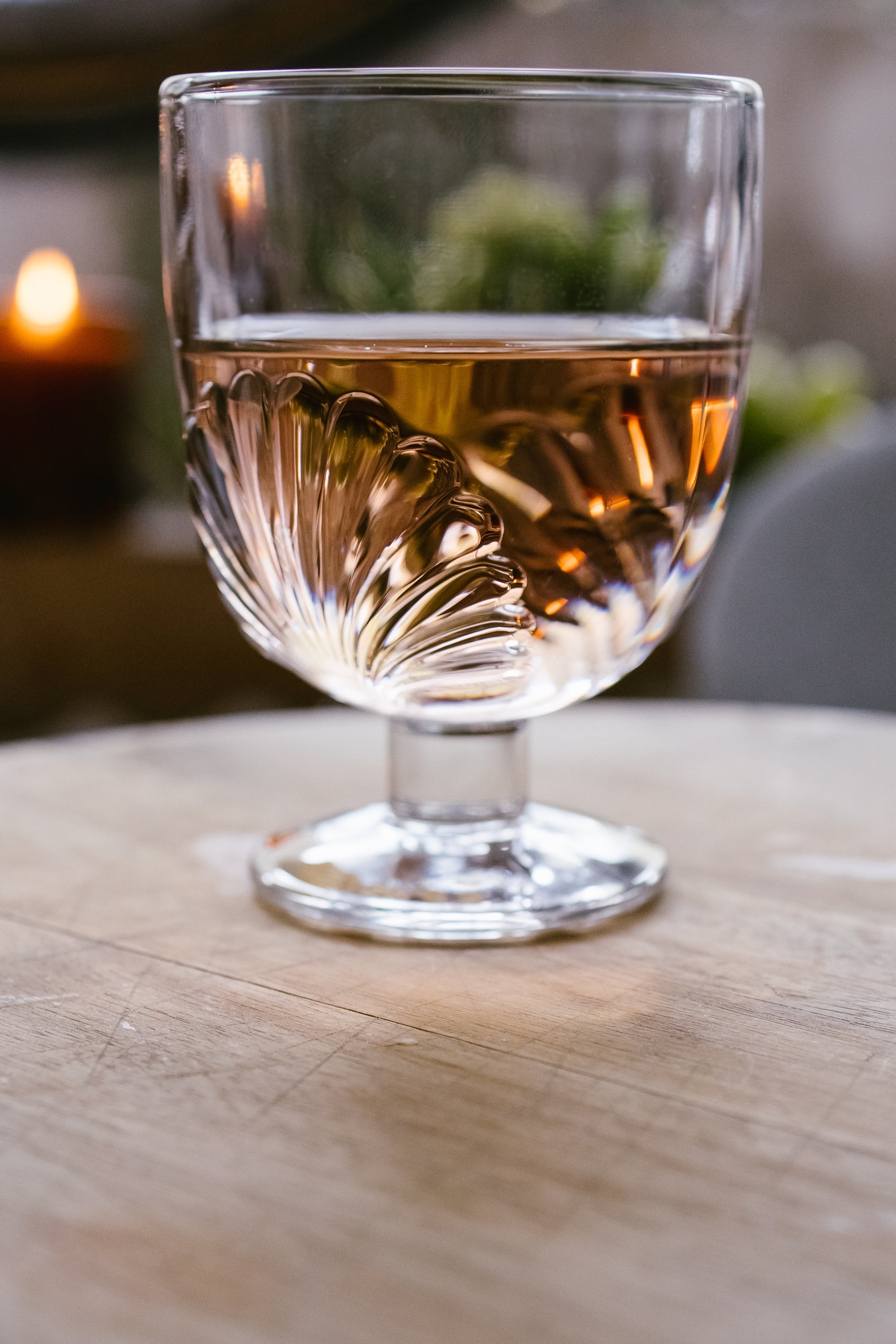 Belle Île Stemmed Wine Glasses – Set of 6