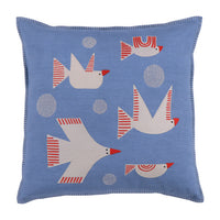 Birds Pillow Cover 20x20 in