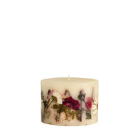 Apricot Rose Petite Oval Botanical Candle