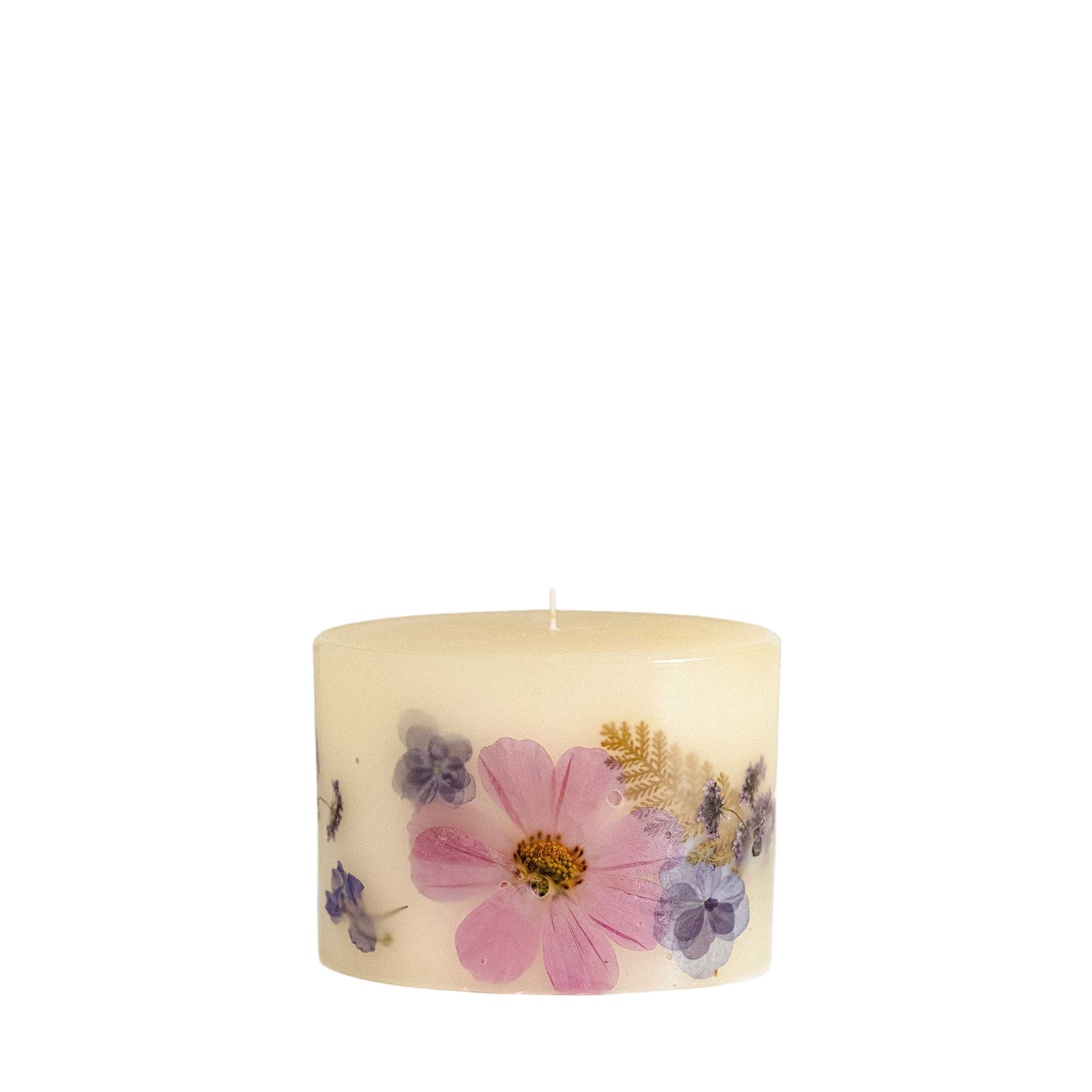 Roman Lavender Petite Oval Botanical Candle