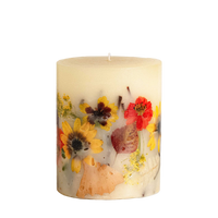 Honey Tobacco Small Round Botanical Candle