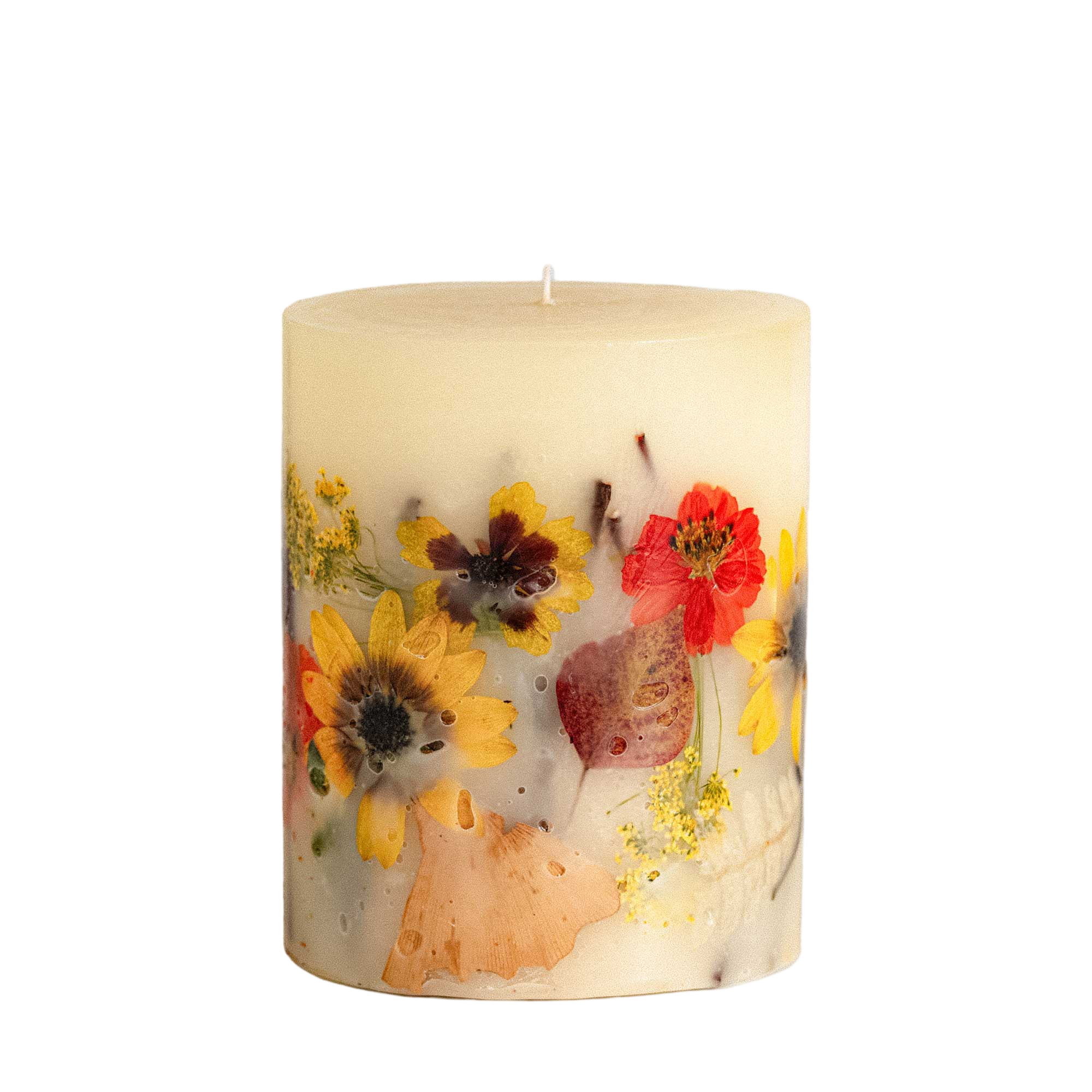 Honey Tobacco Small Round Botanical Candle