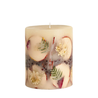 Spicy Apple Small Round Botanical Candle