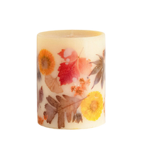 Harvest Pumpkin Medium Round Botanical Candle