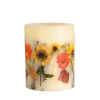 Honey Tobacco Medium Round Botanical Candle