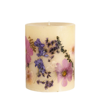 Roman Lavender Medium Round Botanical Candle