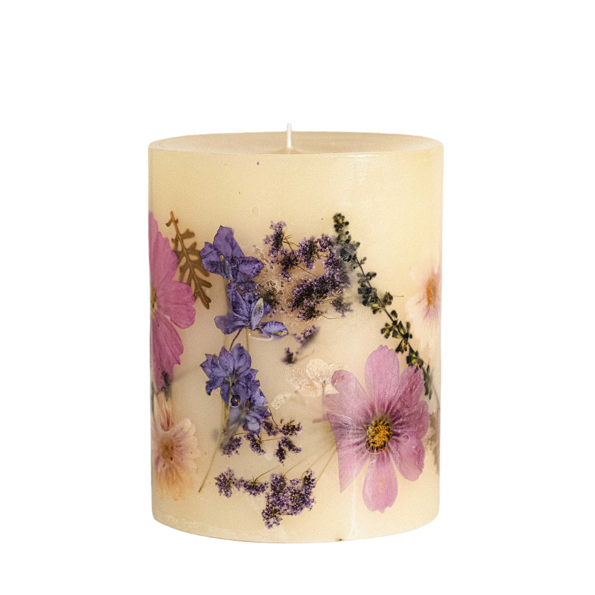 Roman Lavender Medium Round Botanical Candle