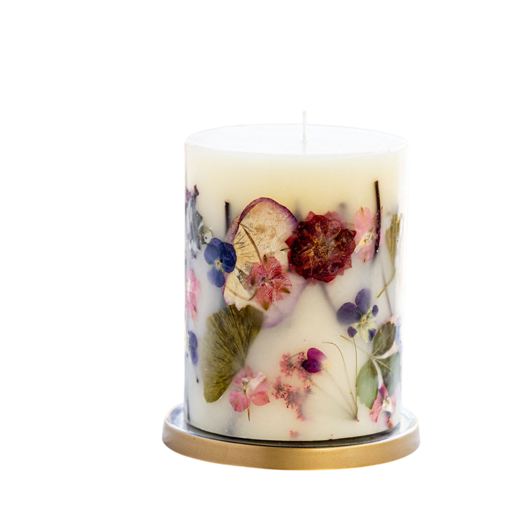 Signature Botanical Candle - Blushing Rosewood