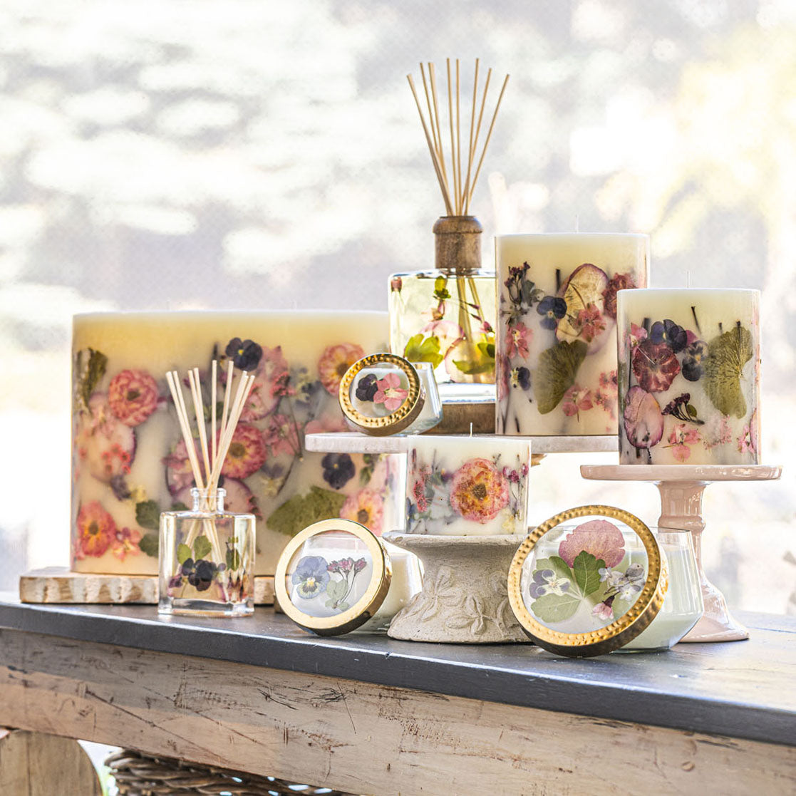 Accent Botanical Reed Diffuser - Blushing Rosewood