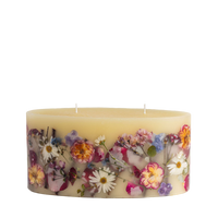 Statement Botanical Candle - Apricot Rose