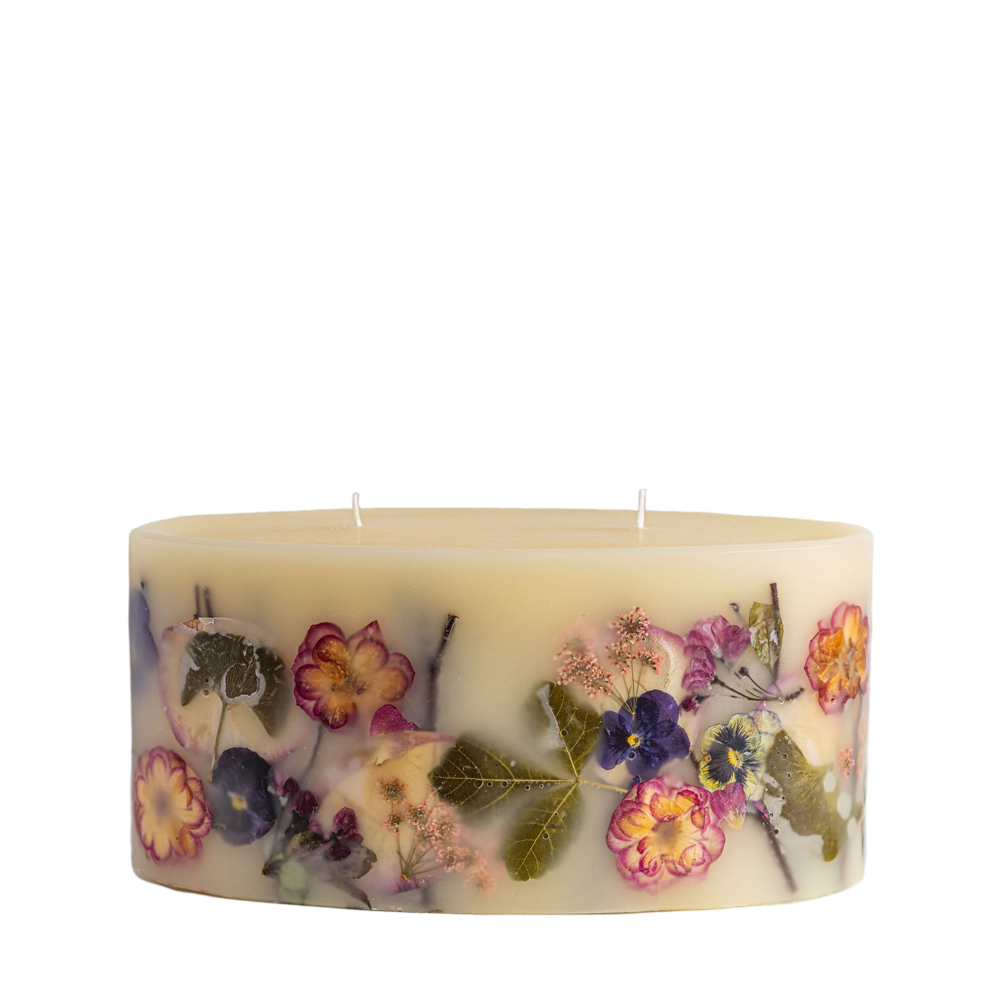 Statement Botanical Candle - Blushing Rosewood
