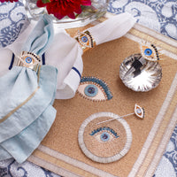 Skinny Evil Eye Napkin Rings (Set of 4)