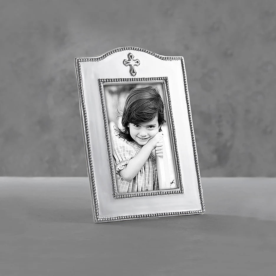BABY Cross 4" x 6" Frame Vertical