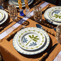 Bananeira Hand-Painted Salad/Dessert  Plate