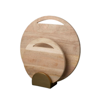 Leo Round Boards & Stand Set