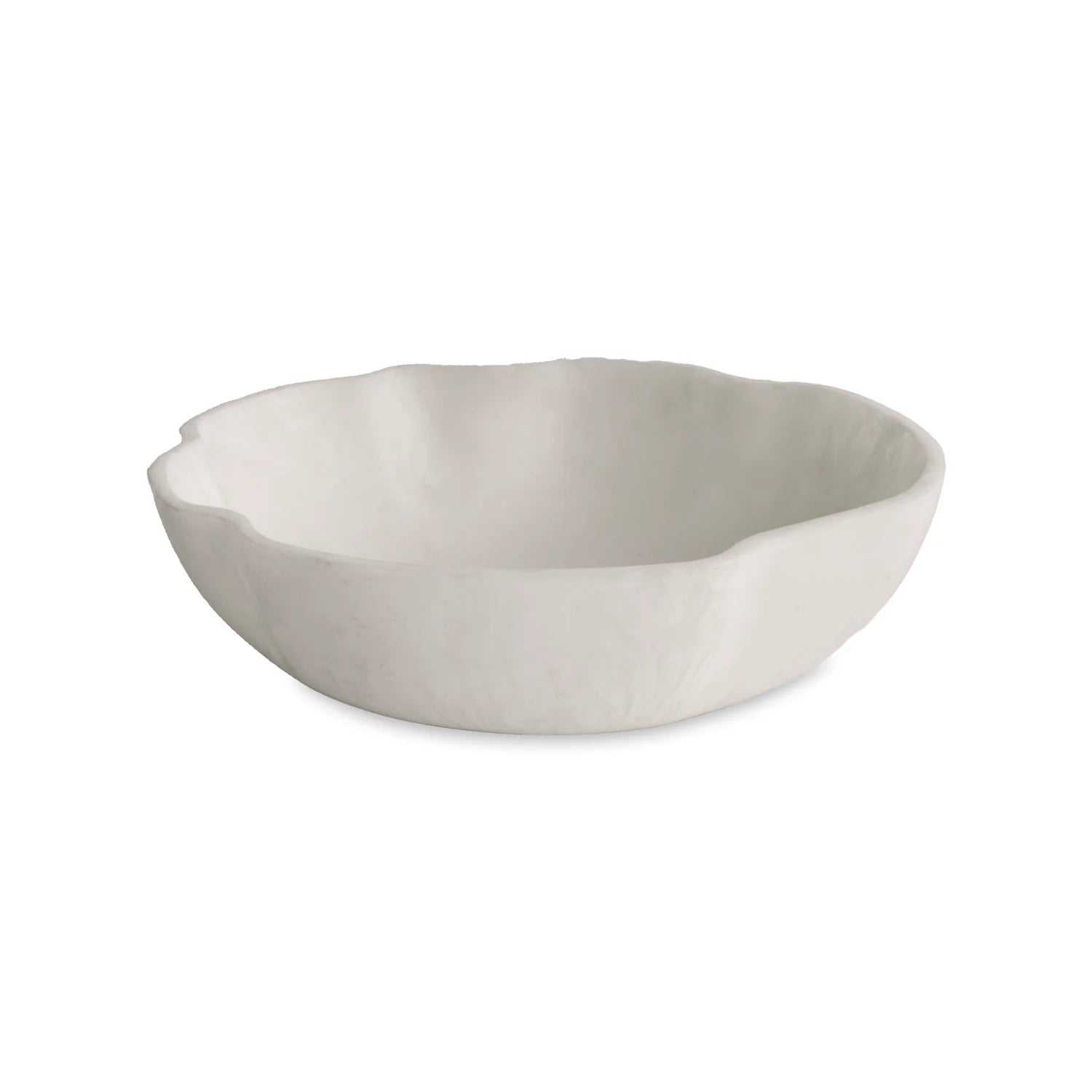 RESIN Large Wavy Round Bowl
