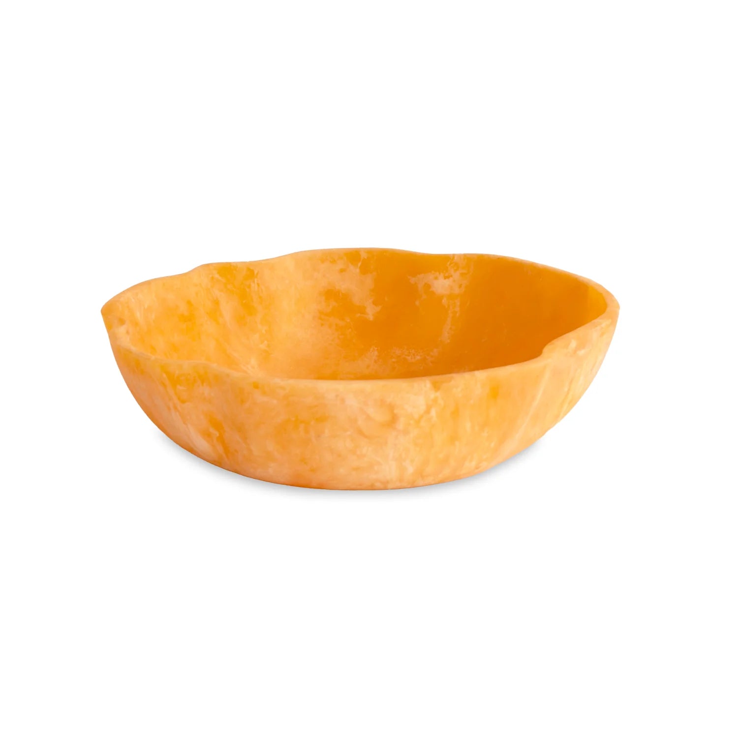 RESIN Large Wavy Round Bowl