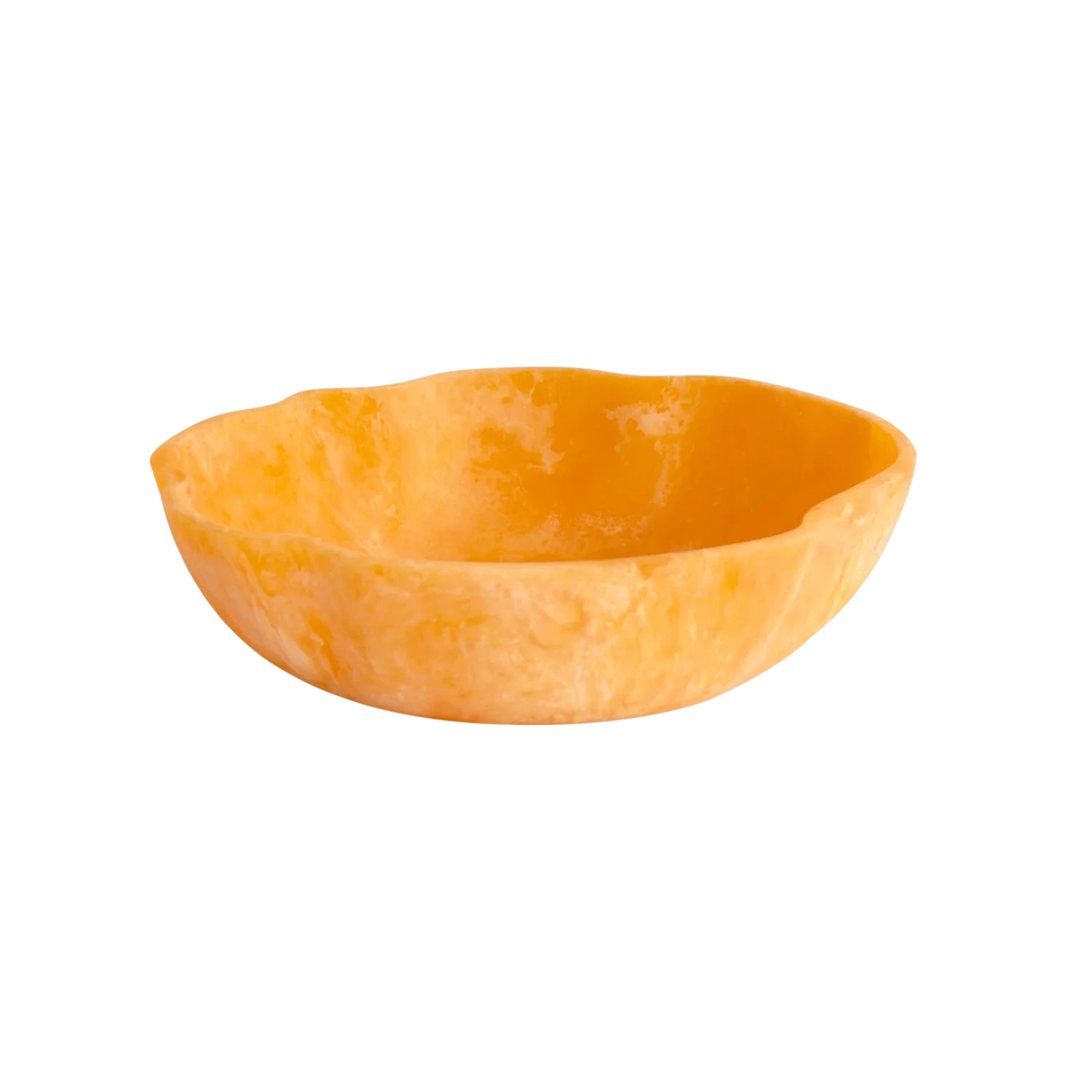 RESIN Large Wavy Round Bowl