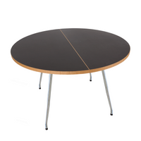Bent Hansen Primum Table, Black Linoleum