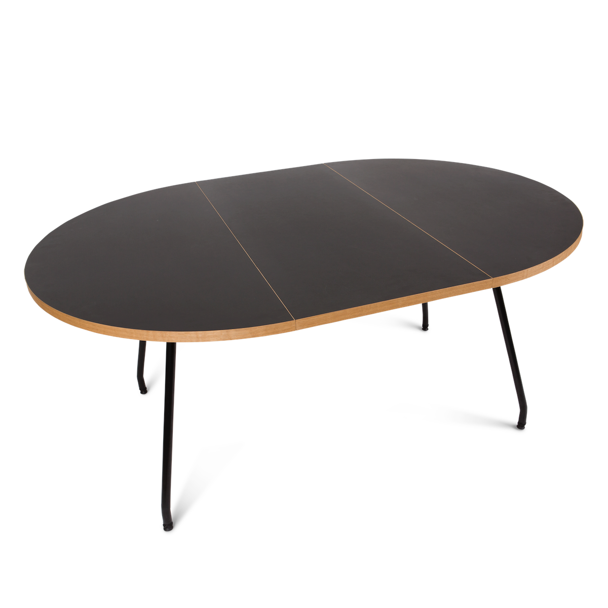 Bent Hansen Primum Table, Black Linoleum