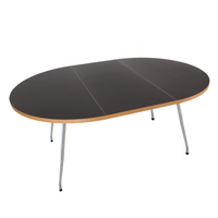 Bent Hansen Primum Table, Black Linoleum