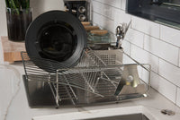 Rohan Stainless Steel Dish Rack Drainer with Cutlery Holder