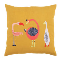 Birds Pillow Cover 20x20 in
