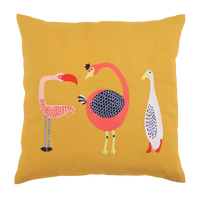 Birds Pillow Cover 20x20 in