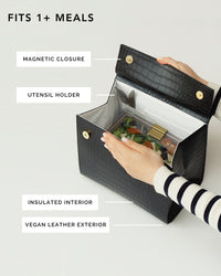THE LUNCHER - BLACK CROC