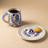 Anaar Ceramic Breakfast Set - Coffee Cup & Side Plate