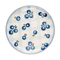Hand-Painted Ceramic Dessert Plate