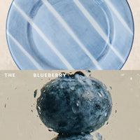 Blueberry Dessert Plate, Set of 8