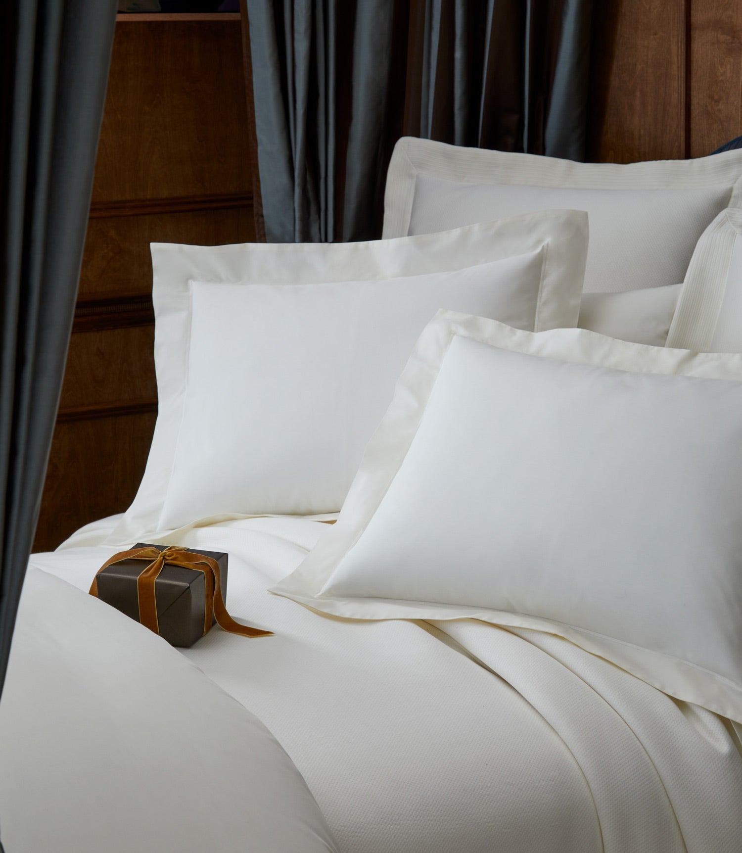 Boutique Ivory Percale Sham