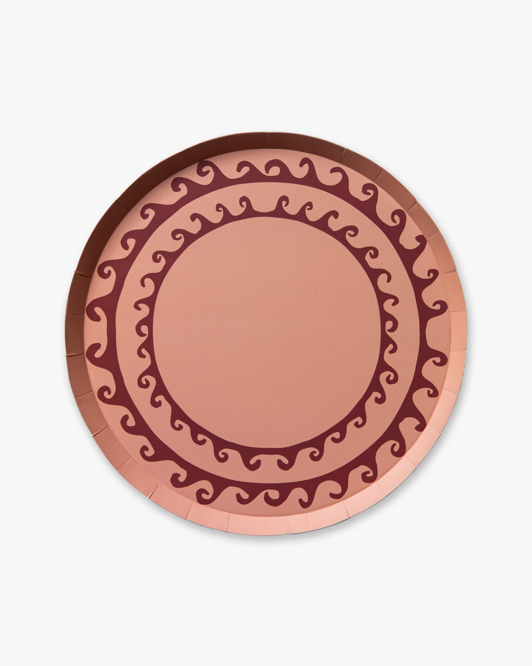 Breaker Dinner Plate Set of 12 - Coral