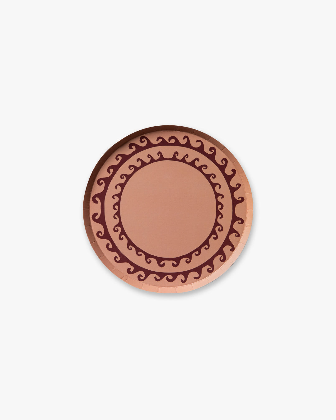 Breaker Hors d'Oeuvres Plate Set of 12 - Coral