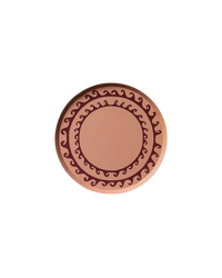 Breaker Hors d'Oeuvres Plate Set of 12 - Coral